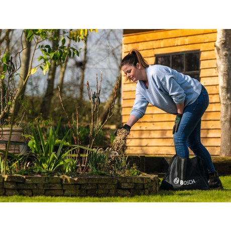 Sac de collecte BOSCH - 50L - Pour collecte de déchets de jardin