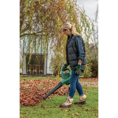 Aspirateur Souffleur Broyeur Bosch - UniversalGardenTidy 3000 - Electrique - 3000 W - 285 km/h - 50 L - Vert