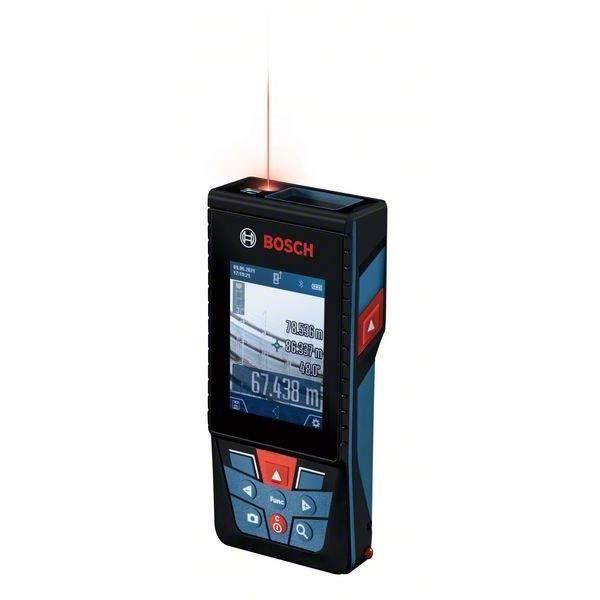 Télémetre laser Bosch Professional GLM 150-27 C (Bluetooth, portée: 0,08 – 150,00 m  câble micro USB, housse) - 0601072Z00