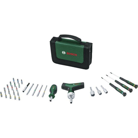 Jeu de 31 tournevis a embout de précision BOSCH