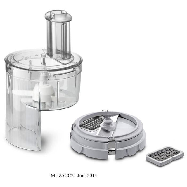 Découpe-dés - BOSCH - MUZ5CC2 - Pour fruits, légumes, fromage et viande - Compatible avec MUM5