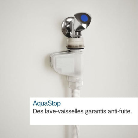 Lave-vaisselle pose libre BOSCH SMS26AI01F SER2 - 12 couverts - Induction - L60cm - 48 dB - Acier brossé anti-traces
