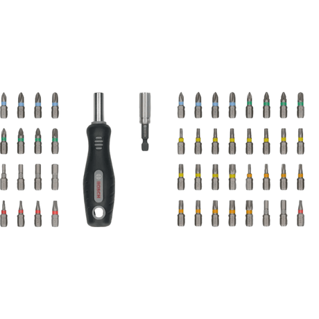 Coffret d'embouts de vissage BOSCH PROFESSIONAL - Extra Hard - 50 pcs - 25mm