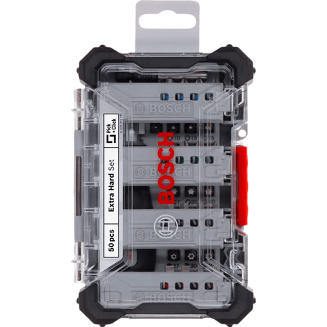 Coffret d'embouts de vissage BOSCH PROFESSIONAL - Extra Hard - Présentoir 6x50 pcs - 25mm