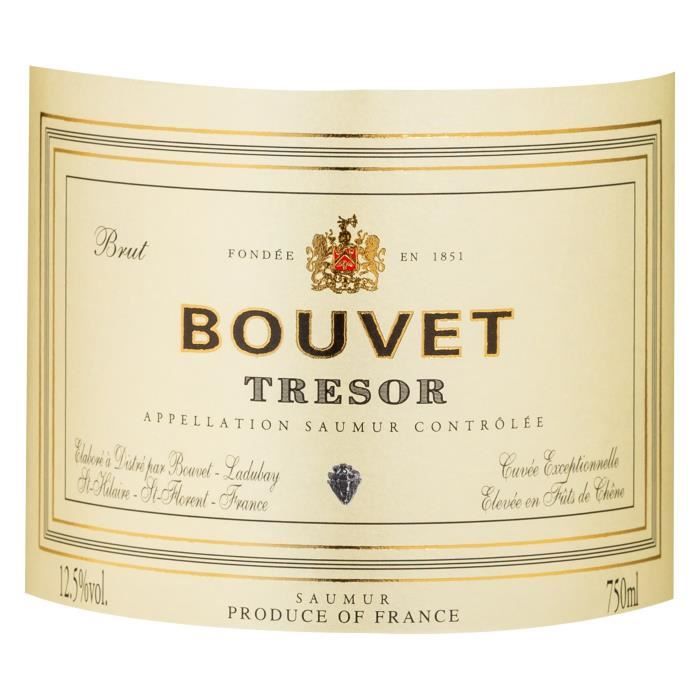 Bouvet Trťsor Saumur Brut Millťsimť blanc - 2022