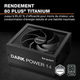 be quiet! DARK POWER 14 - Alimentation PC - 850 W