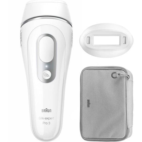 Épilateur a lumiere pulsée - BRAUN - IPL PL3020 - 300 000 flashs - Blanc