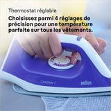 Centrale vapeur CareStyle 1 - BRAUN - IS1014VI - 6 bar - 1,5 L - Violet / Blanc