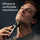 Rasoir électrique BRAUN Series 8 - Noir - Autonomie 60 minutes - Charge rapide 5 minutes