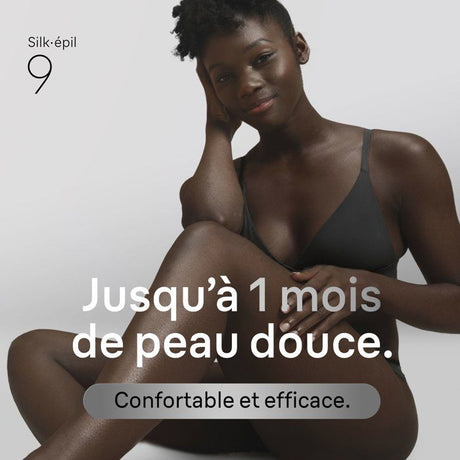 Épilateur électrique - BRAUN - SES9-030 - 2 modes - 50 min - Étanche - Blanc