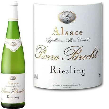 Vin blanc d'Alsace Pierre Brecht 2025 Riesling - Bio