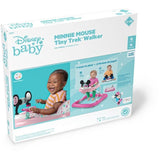 DISNEY BABY -MINNIE-Trotteur bébé fille évolutif et pliable 2-en-1  Avec jouet d'éveil amovible intégré, cadeau bébé