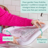DISNEY BABY PRINCESSES Tapis d'eau bébé - Jeu sensoriel d'éveil, Gonflable, Des la naissance,  Facile a nettoyer, cadeau bébé