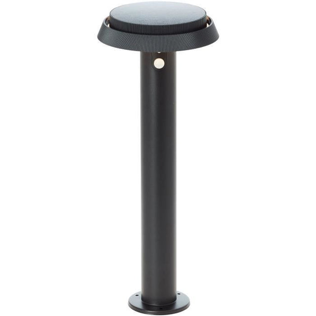 Lampe Borne extérieure Led - BRILLIANT - ALVERO - LED et solaire - Détecteur de mouvement - 4 Watts