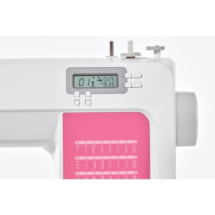 Machine a coudre électronique BROTHER CS120WTs - Ecran LCD - LED - Vitesse 750 pts/mn