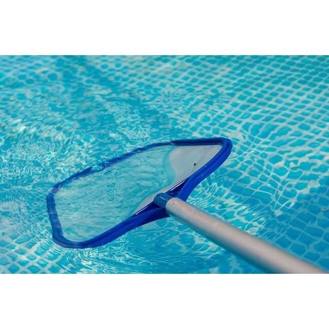 Epuisette - BSI - Epuisette de surface - Démontable - Pour ôter les feuilles et insectes - Pour piscine - 140cm