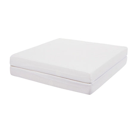 Matelas Bébé Pliant 2 Parties CANDIDE 60x120x7cm Essentiel Fabriqué En France - Garantie 5 ans