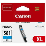 CANON Cartouche d'encre CLI-581C XL grande capacité Cyan (CLI581XL)