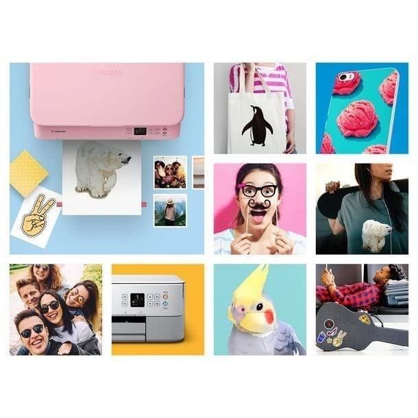 Papier d'impression Canon Papier photo magnétique MG-101 A6 - 5 Feuilles - 670g/m˛