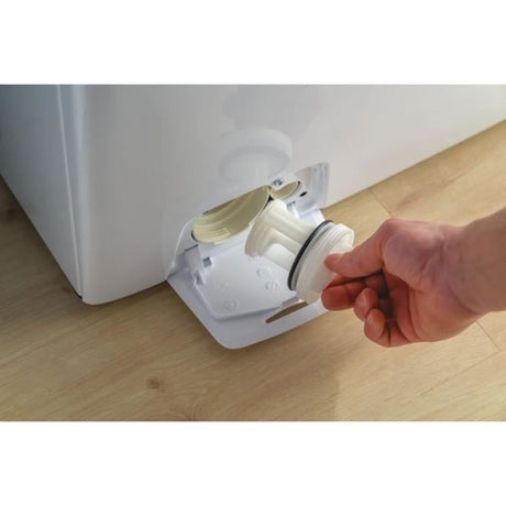 Lave-linge hublot CANDY CS1410TXME/FR - 10 kg - Induction - 1400 trs/min - Classe A - Programme rapide - Blanc