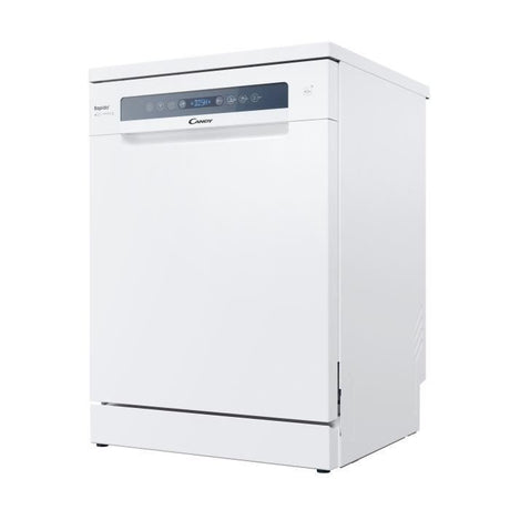Lave-vaisselle pose libre CANDY CF 4C4F0W? Rapido  - 14 couverts - Induction - L60cm - 44dB - Connecté - Blanc