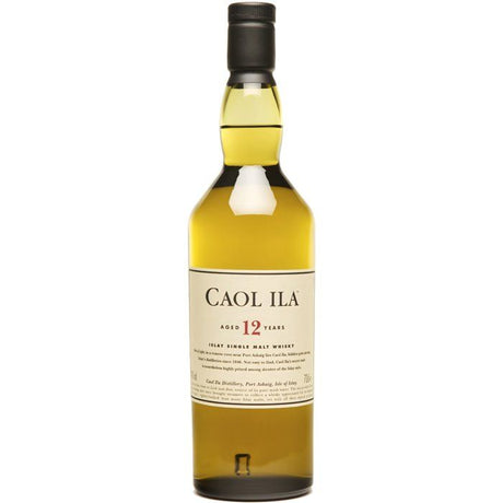 Caol Ila - 12 ans - Single Malt Scotch Whisky - 43.0% Vol. - 70cl- Sans etui