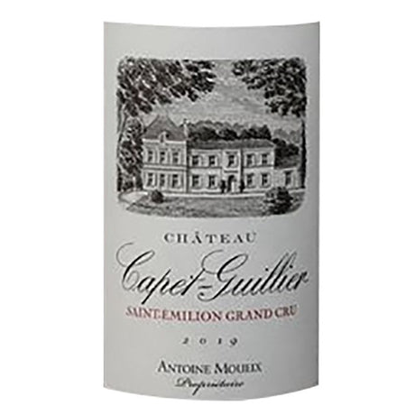 Château Capet Guillier 2019 Saint-Émilion Grand Cru - Vin rouge de Bordeaux