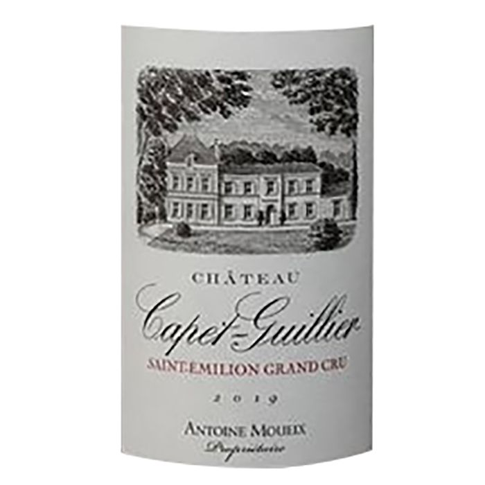 Château Capet Guillier 2019 Saint-Émilion Grand Cru - Vin rouge de Bordeaux