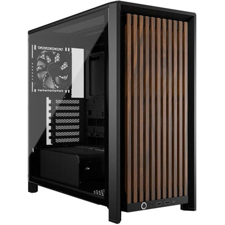 Boîtier PC - CORSAIR - FRAME 4000X RS - Moyen Tour - 4 ventilateurs RS120 - Noir/marron foncé