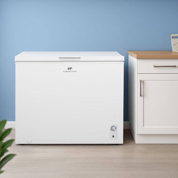 Congélateur coffre - CONTINENTAL EDISON - CECC291WD - Classe D - 291 L - 112,5 x 60,8 x 83,5 cm - Blanc