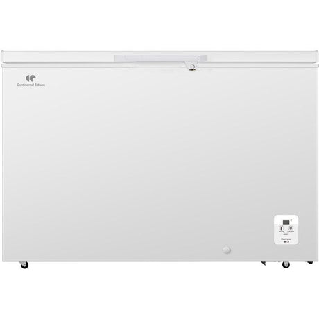 Congélateur coffre - CONTINENTAL EDISON - CECC372WD - 372 L - 130 x 40 x 84,5 cm - Classe D - Blanc