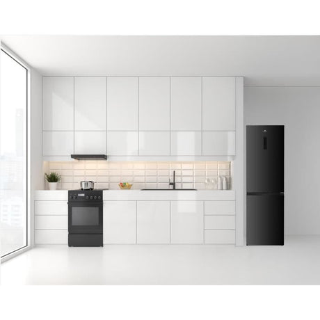 Réfrigérateur congélateur bas CONTINENTAL EDISON CEFC323NFB - 323L - Total No Frost - display sur la porte - Classe D - Noir