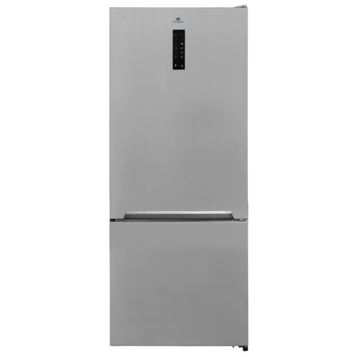 Réfrigérateur congélateur bas - CONTINENTAL EDISON - CEFC428NFIXD - 427 L - Classe D - 70 x 71,2 x 173 cm - Silver