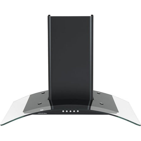 Hotte décorative - CONTINENTAL EDISON - CEH60GB2 - Classe A - 60 x 47 x 50,84 cm - Noir / Verre