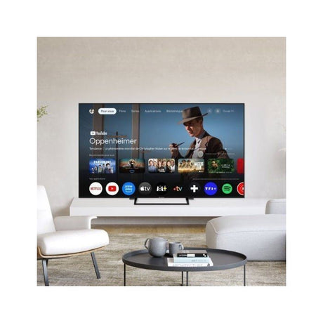 CONTINENTAL EDISON - CELED75SVQLD26B6 - TV QLED UHD 4K 75'' (189 cm) - SMART GOOGLE - 3xHDMI - 2xUSB