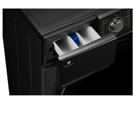 Lave-linge hublot - CONTINENTAL EDISON - CELL10140IBP - 10kg - Moteur induction - 60 cm - Classe A - 1400 trs/min - Noir mat