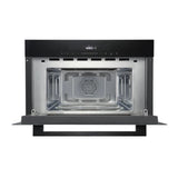 Four a micro-ondes encastrable  -  CONTINENTAL EDISON - 1450 W - 34 L -Combiné  Gril - CEMO34CEB3 - 59,5 x 38,3 x 49,2 cm - Noir