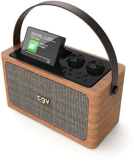 Radio portable - CVG - BeBop DAB+ - Bluetooth - Batterie intégrée
