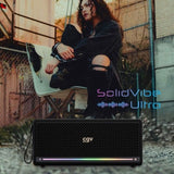 Enceinte Bluetooth - CGV - 50911 - SolidVibe Ultra - Subwoffer 40W (2x20W)