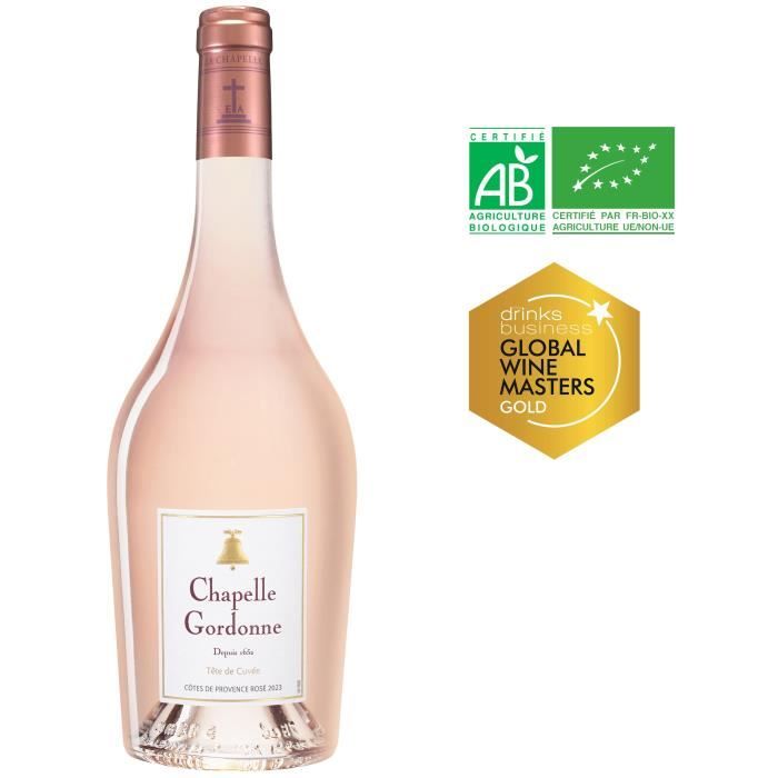 Chapelle Gordonne 2024 Côtes de Provence - Vin rosé de Provence - Bio
