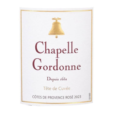Chapelle Gordonne 2024 Côtes de Provence - Vin rosé de Provence - Bio