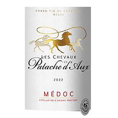 Chevaux de Patache d'Aux 2022 Médoc - Vin rouge de Bordeaux