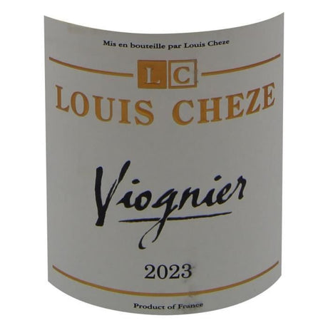 Maison Louis Cheze 2024 Collines Rhodaniennes Viognier - Vin blanc de la Vallée du Rhône