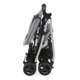 CHICCO Poussette compacte Ohlala 3 -  Des la naissance - Jusqu'a 15kg - Dossier inclinable - Arceau de sécurité - Grey mist