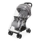 CHICCO Poussette compacte Ohlala 3 -  Des la naissance - Jusqu'a 15kg - Dossier inclinable - Arceau de sécurité - Grey mist