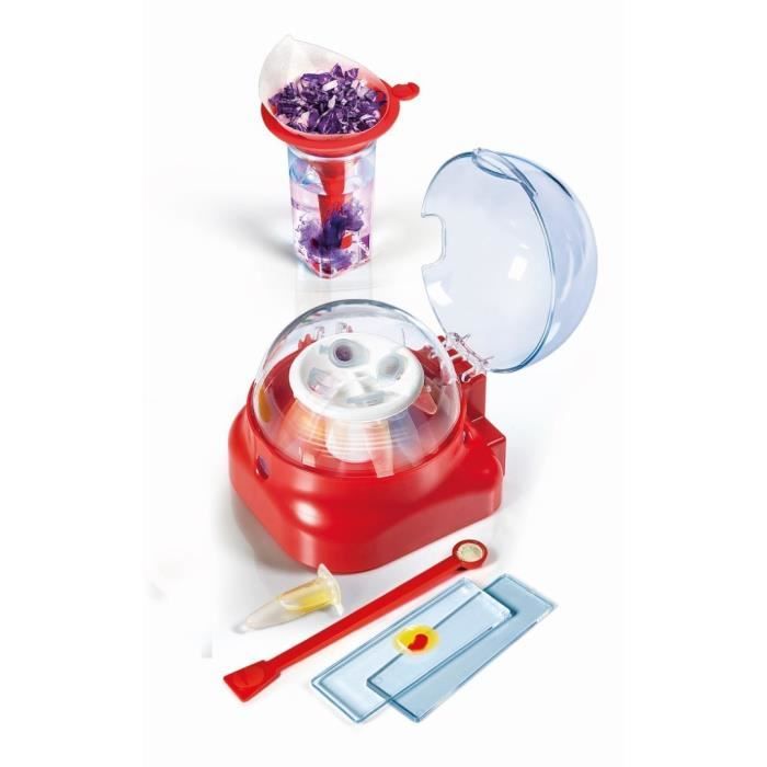 Clementoni - Science & Jeu - Super labo de sciences - Microscope, centrifugeuse, et autres accessoires - Dés 8 ans
