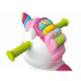 Licorne ŕ bascule et ŕ roues - Clementoni - Rose - Capteur de caresse et détecteur de mouvement