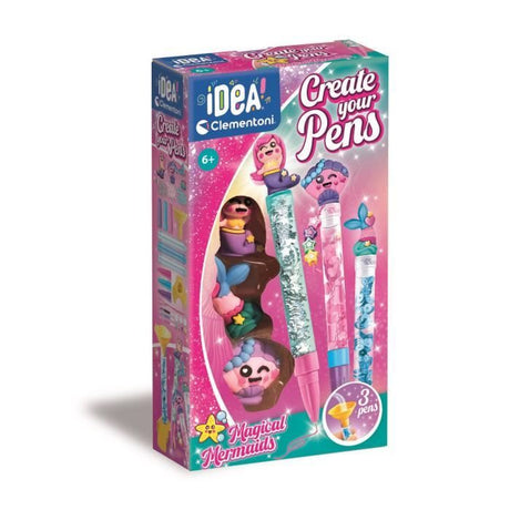 CLEMENTONI - Crée tes stylos - Magical Mermaids