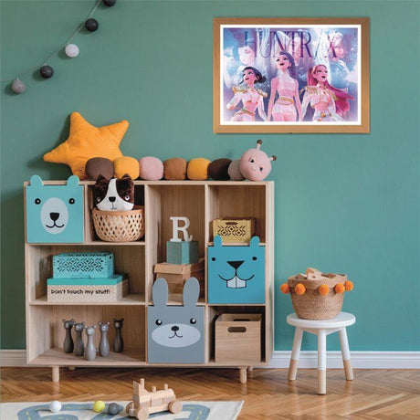 Clementoni - K-Pop Demon Hunters - Puzzles 104 Pieces - Puzzle enfant - Des 6 ans -  Rumi, Mira et Zoey - Netflix