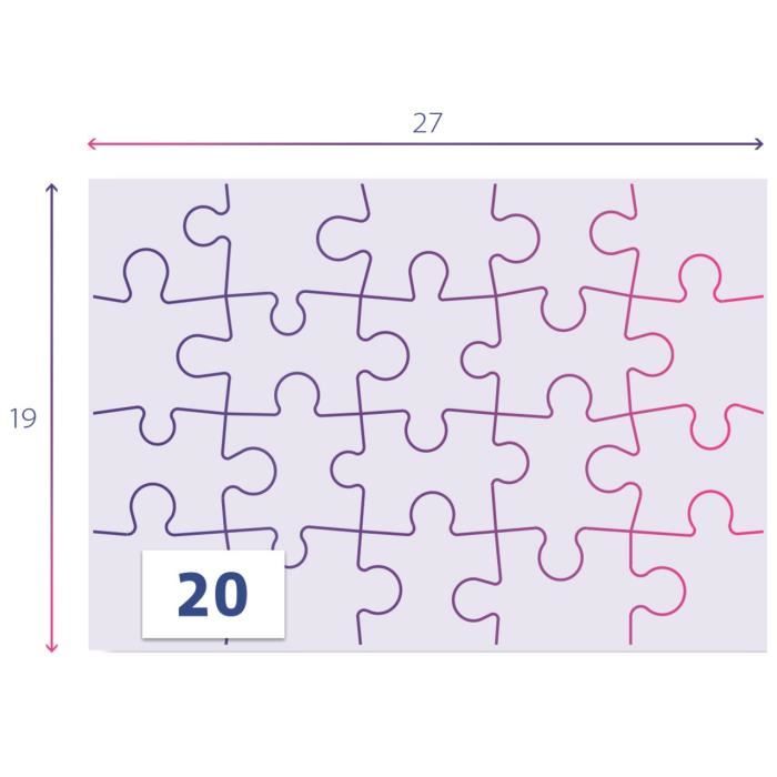 CLEMENTONI - 2x20 pieces - Disney Princess